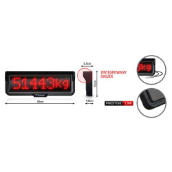 External LED display - WA-1 mini