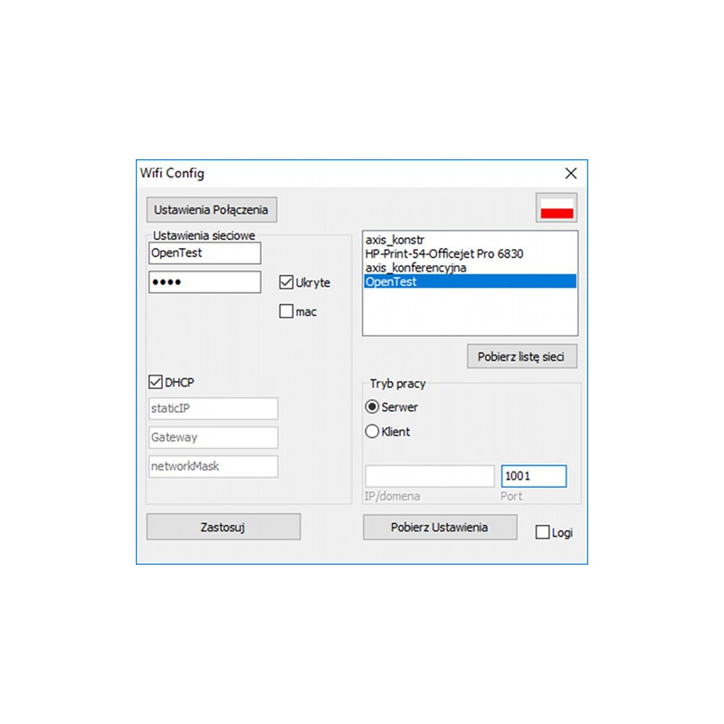 WiFiconfig (WiFi configuration)