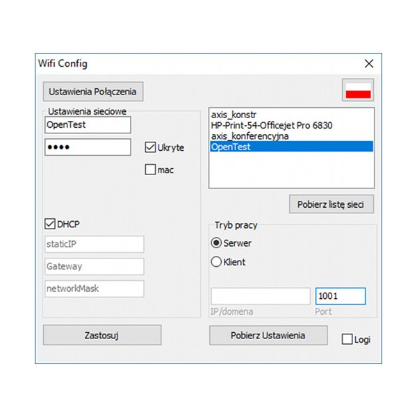 WiFiconfig (WiFi configuration)